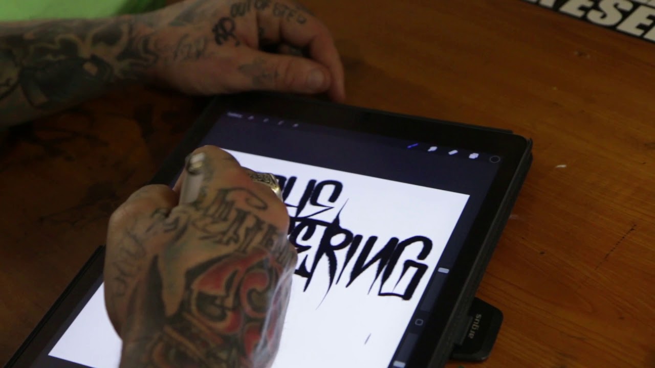 The Lettering Brush set by BIGMEAS