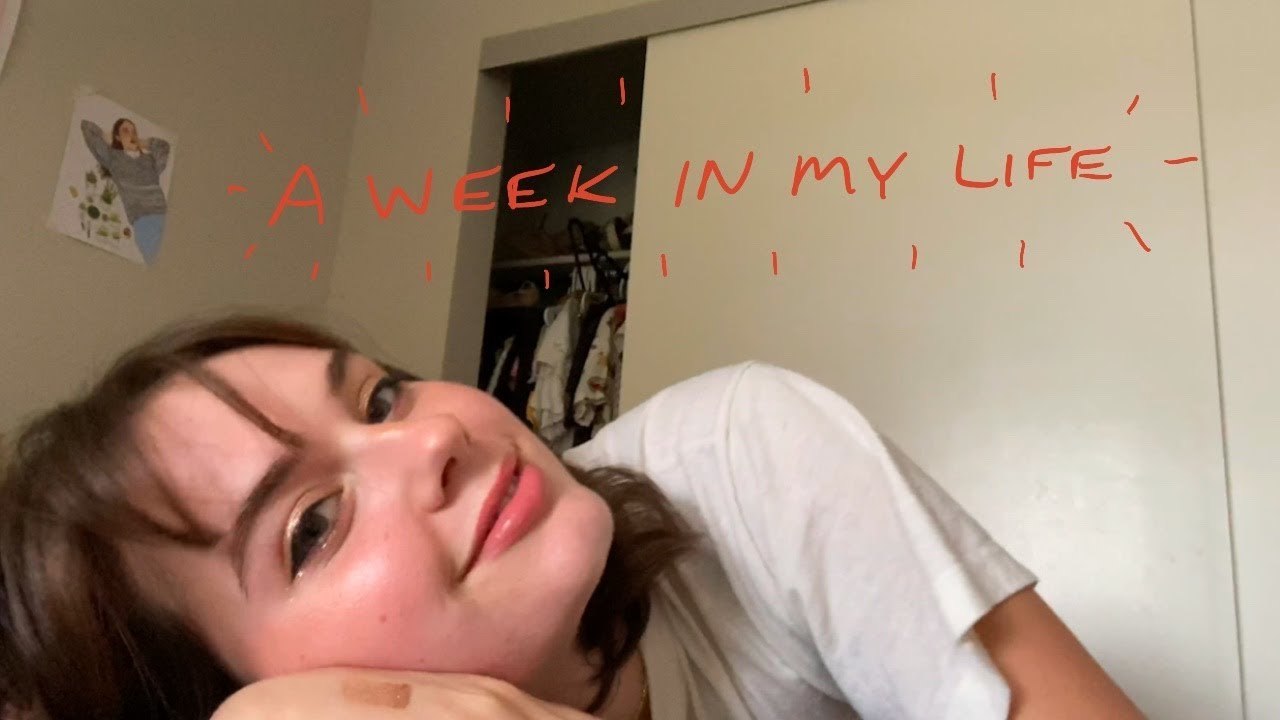 watercoloring, thrifting, and a big ole GRWM ✨