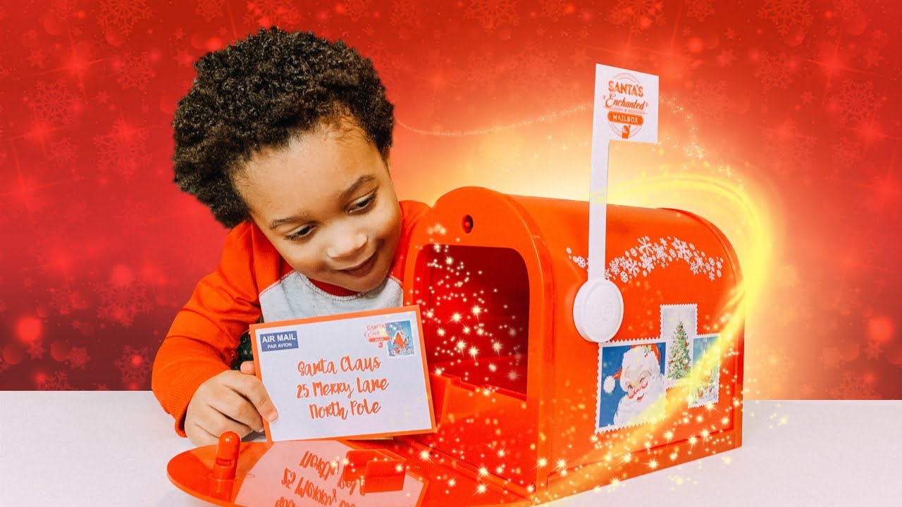 Santa’s Enchanted Mailbox | Magically Sends Letters to the North Pole