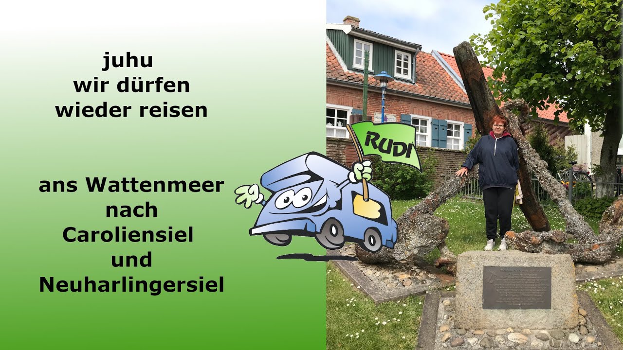 Wattenmeer, Neuharlingersiel und Carolinensiel ⎮ Nordsee # 1 ⎮Fr&uuml;hjahr 2020 ⎮🚍🇩🇪👍