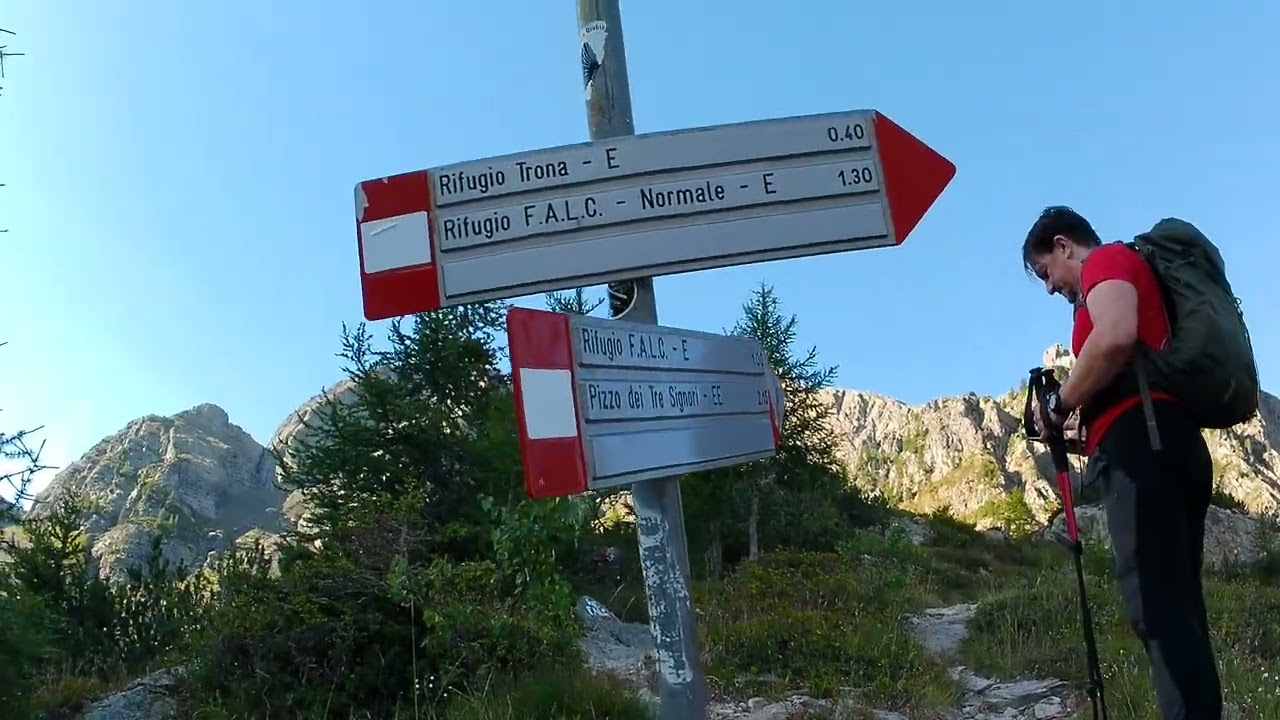pizzo dei tre signori da pescegallo