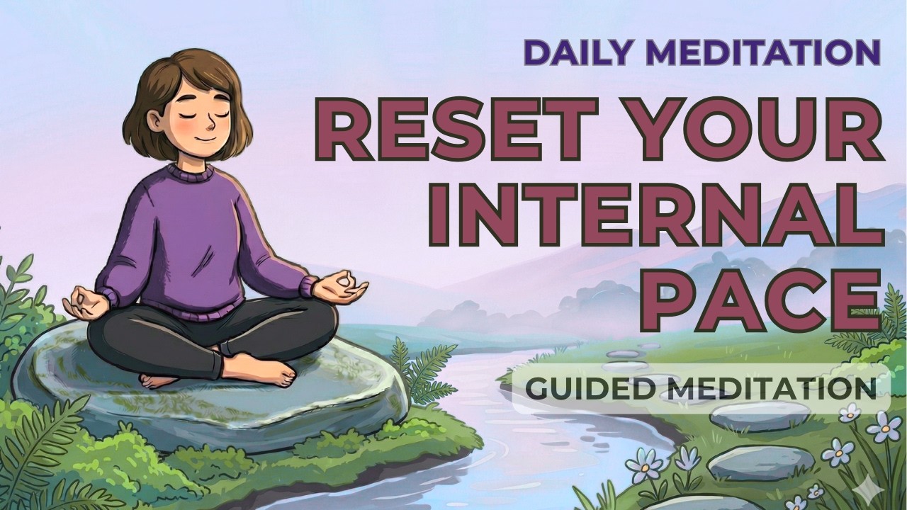 10 Minute Mindfulness Meditation for Grounding: Reset Your Internal Pace | Daily Meditation