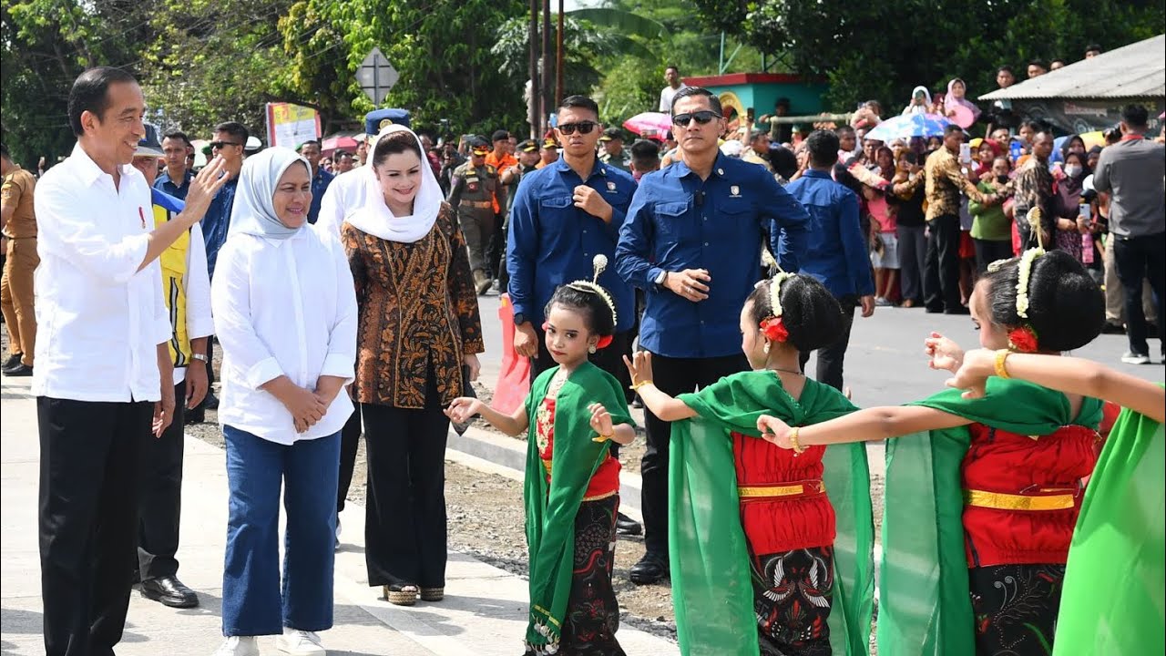 Kunjungan Kerja Presiden Jokowi dan Ibu Iriana ke Kabupaten Cilacap, Jawa Tengah, 2 Januari 2024