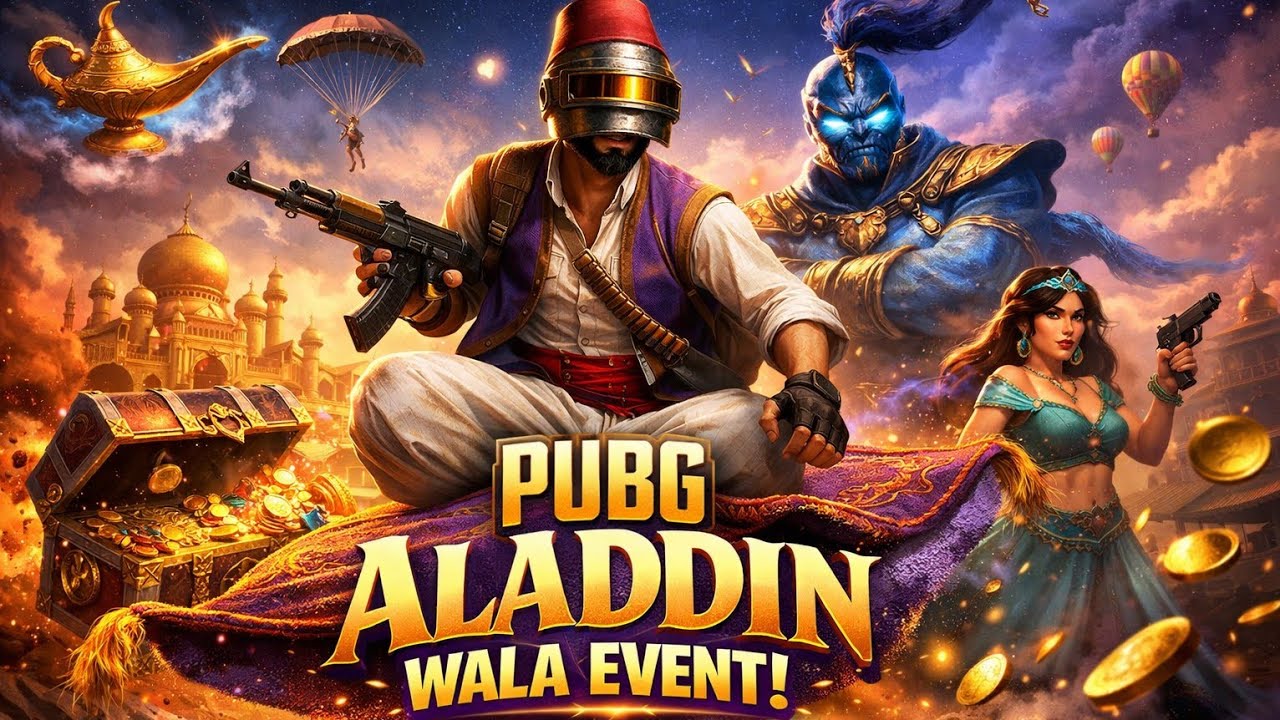 PUBG Ka Sabse Alag Event 😱 | Aladdin Mode Explained 🔥@SkGamming59 