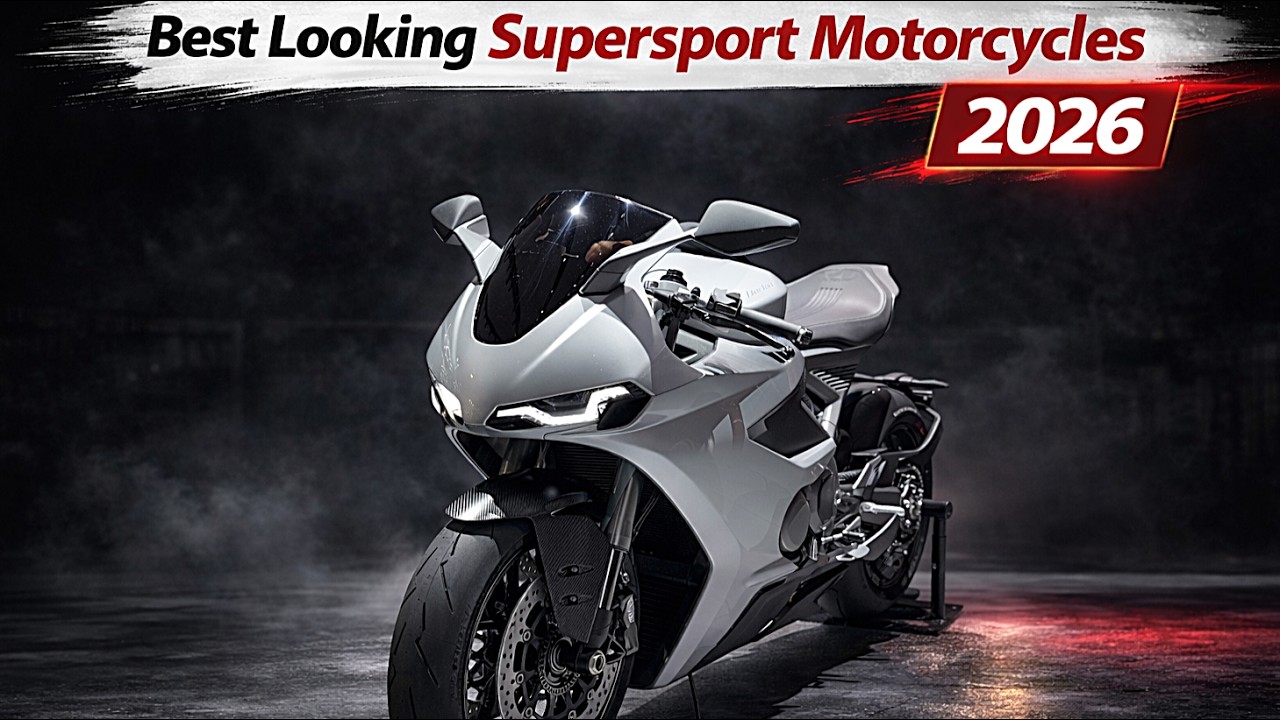 10 Best Looking Supersport Motorcycles For 2026