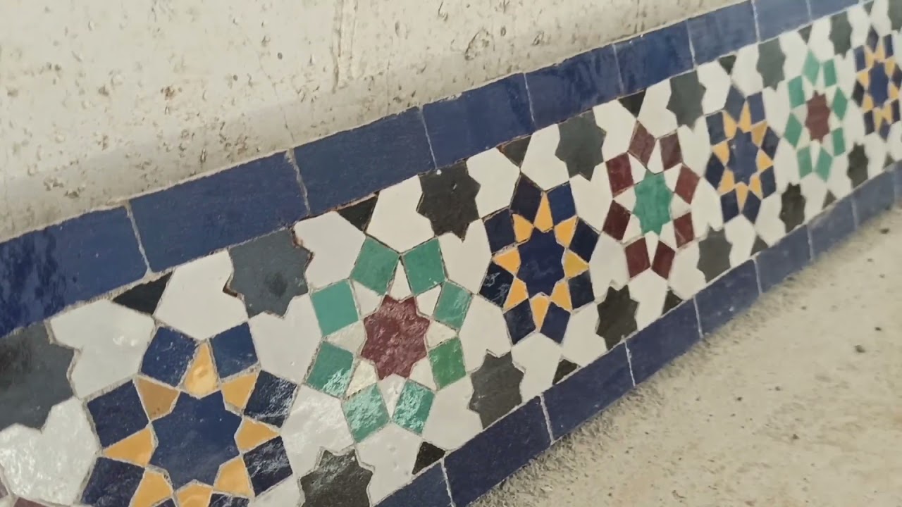 الزليج البلدي الفاسي مراحل التركيب من الألف إلى الياء