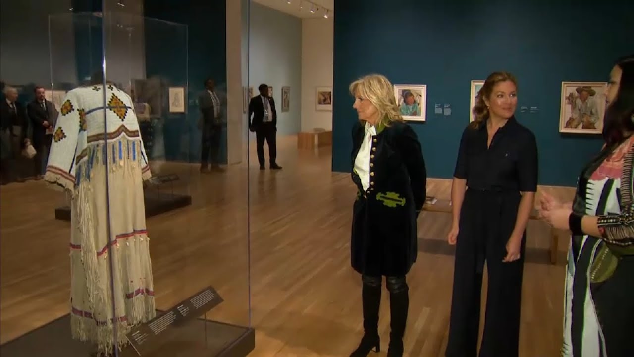 Sophie Grégoire Trudeau and Jill Biden visit the National Gallery of Canada – March 24, 2023