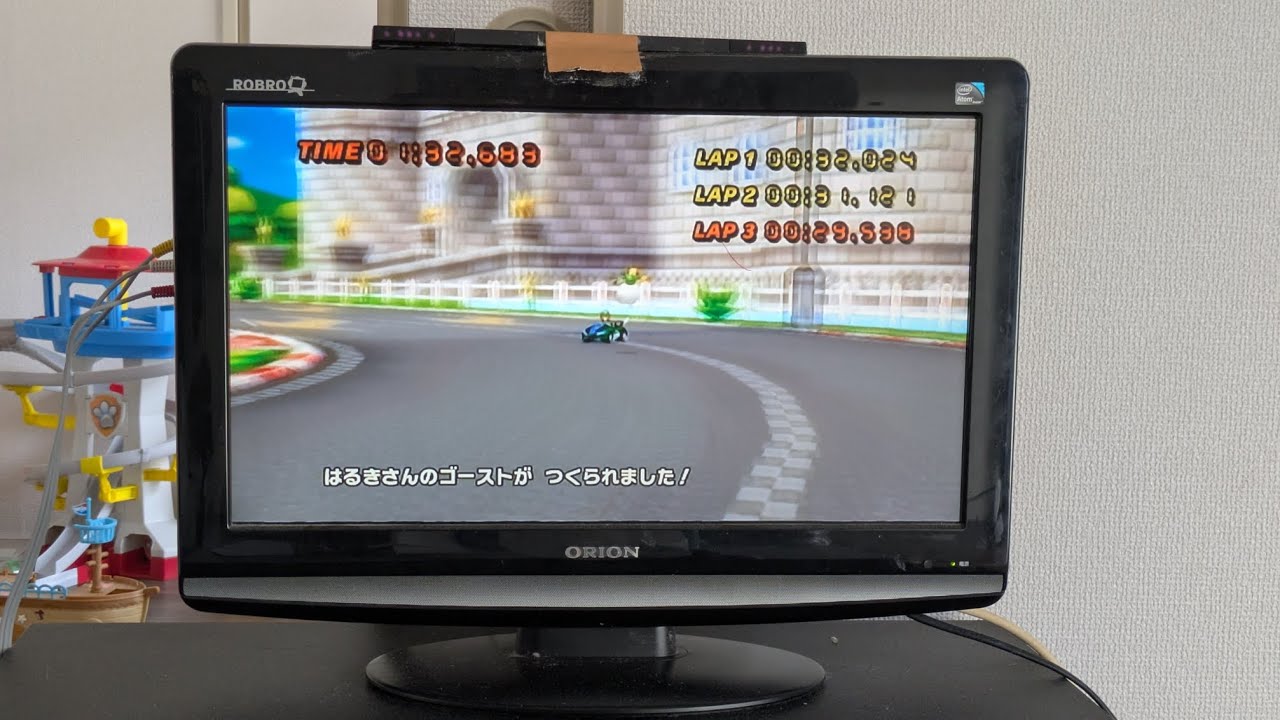 【マリオカートWii】[マリオサーキット] タイムアタック 1 : 32.683