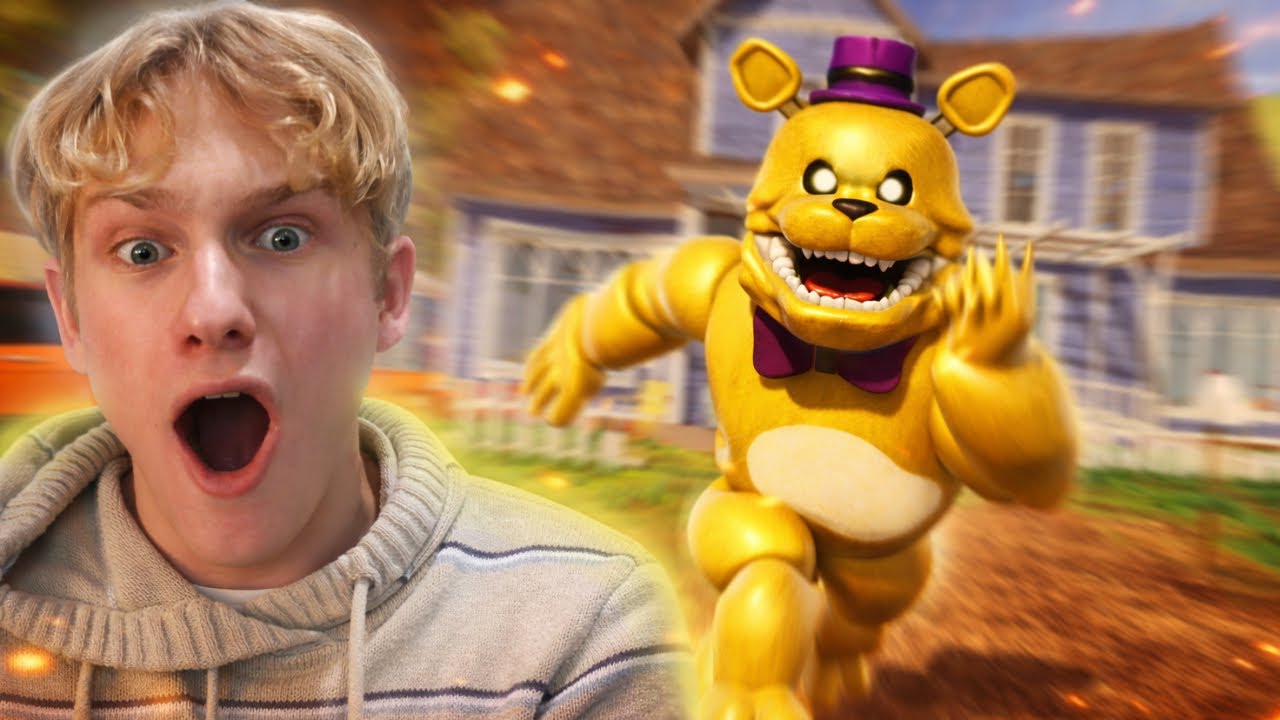 THE HELLO NEIGHBOR FREDBEAR MOD IS INSANE!!! [Hello Neighbor Act 1: Fredbear Mod]