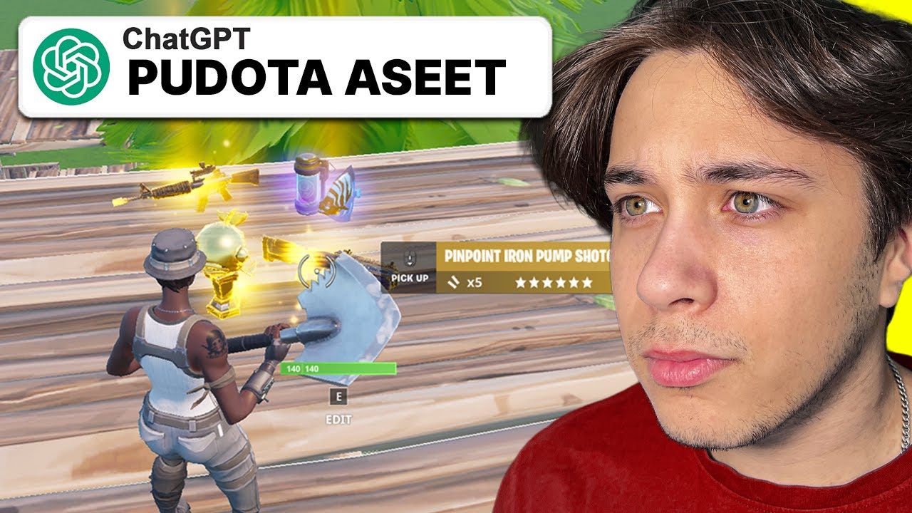 PELASIN TEKOÄLYN KANSSA FORTTIA😂