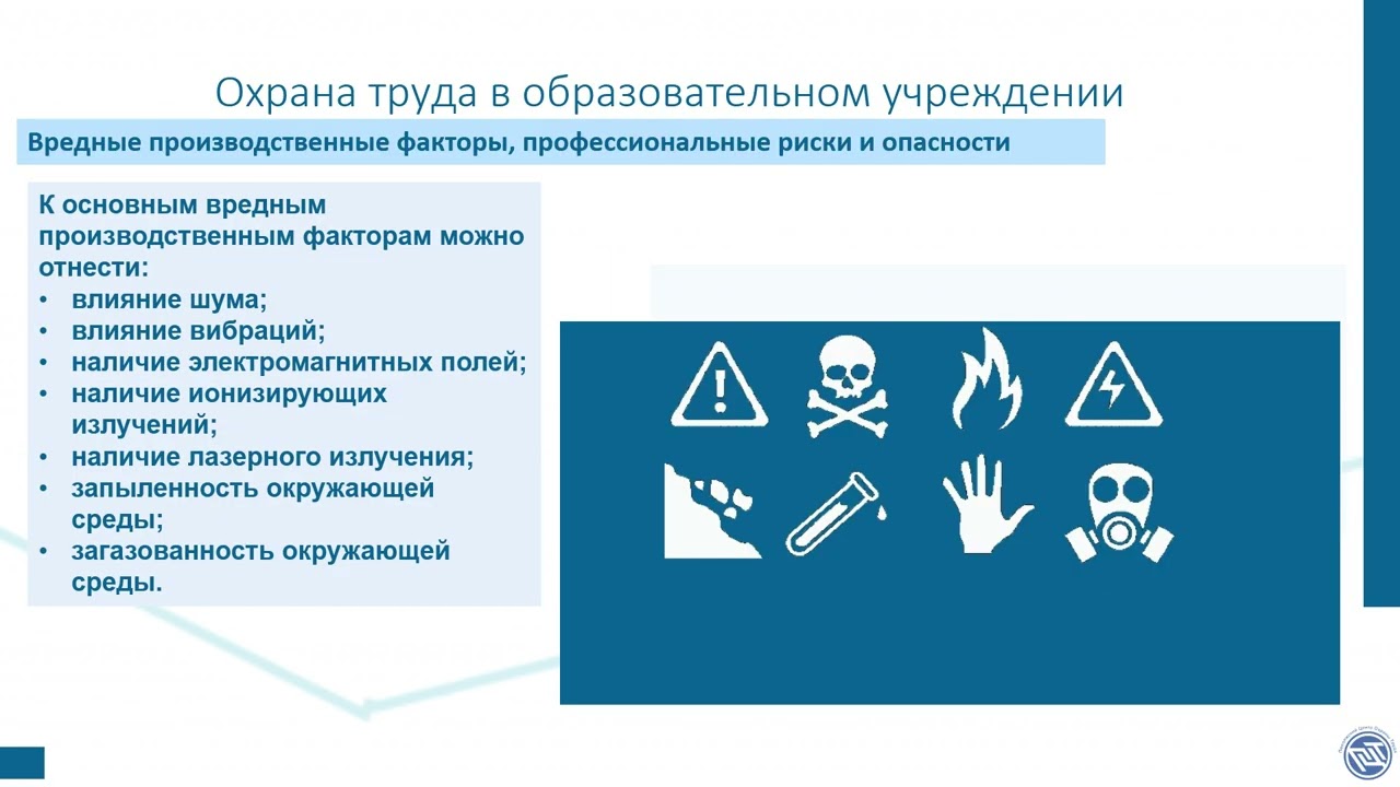 Организация работы по Охране труда в школе