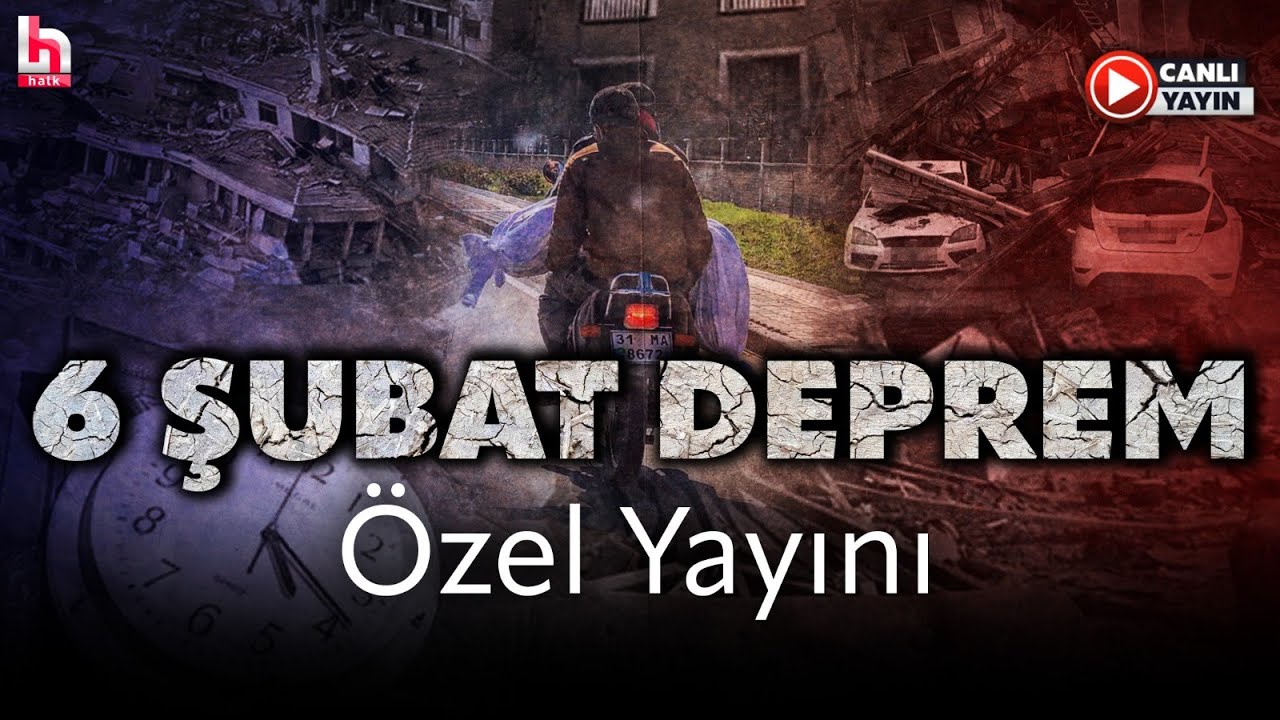 #CANLI | 6 Şubat deprem özel yayını! HALK TV DEPREM BÖLGESİNDE! | #HalkTV