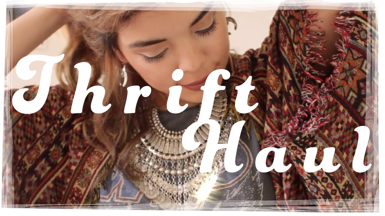 Summer Thrift Haul & Lookbook 2016