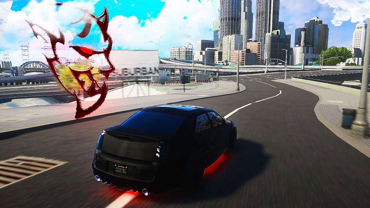 I Went On A Chase In A Demon Chrysler 300 | GTA 5 RP