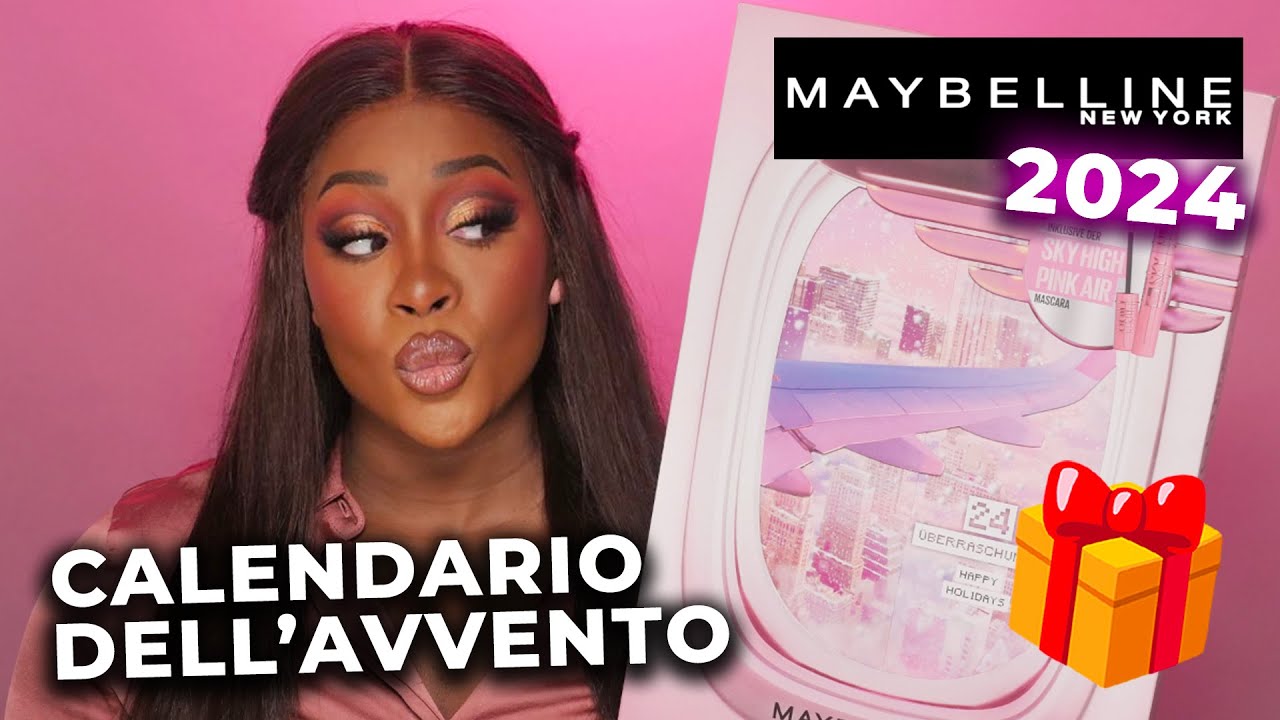 CALENDARIO DELL'AVVENTO MAYBELLINE 2024 (24 caselle) 🎁