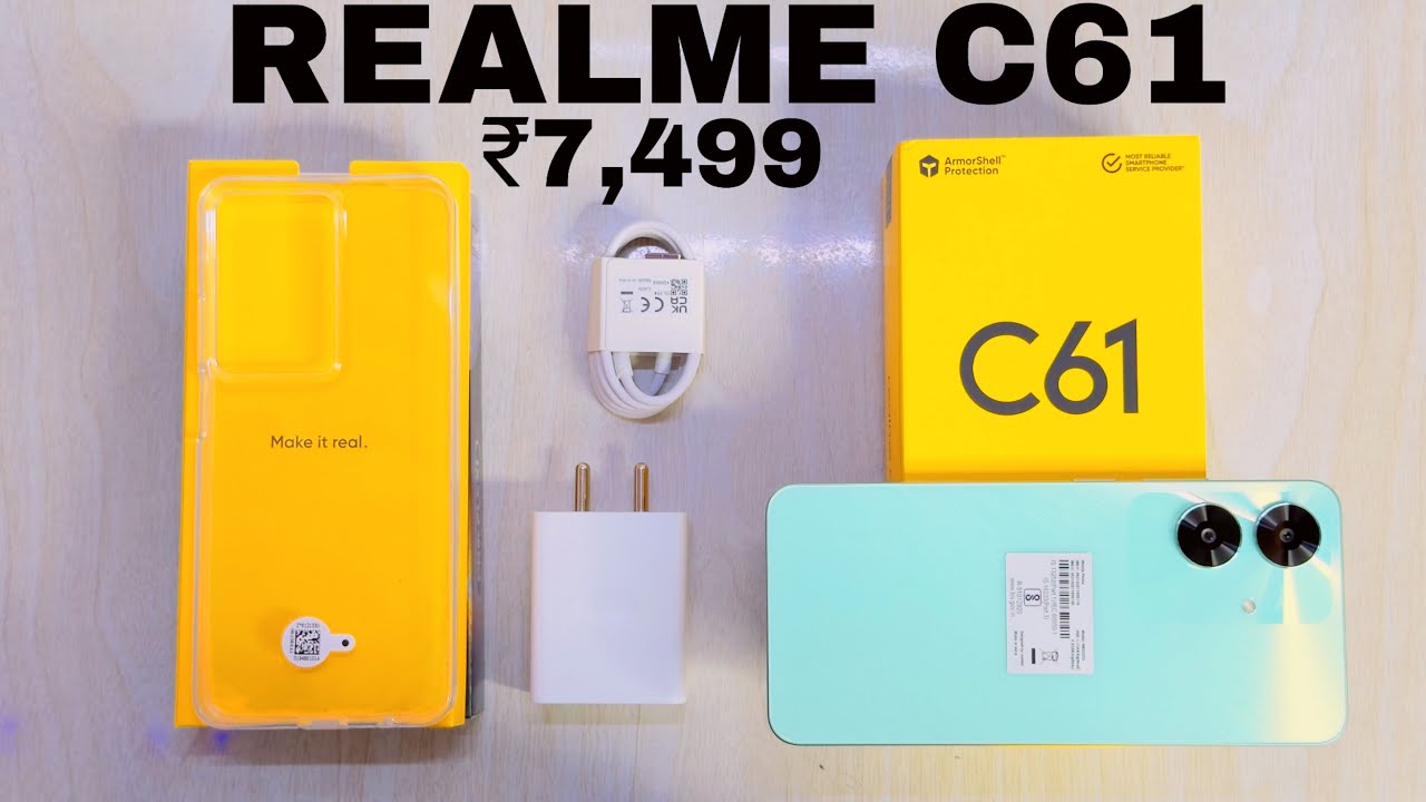 Realme C61 Full Unboxing & Review || Camera || Price || Full Details in hindi