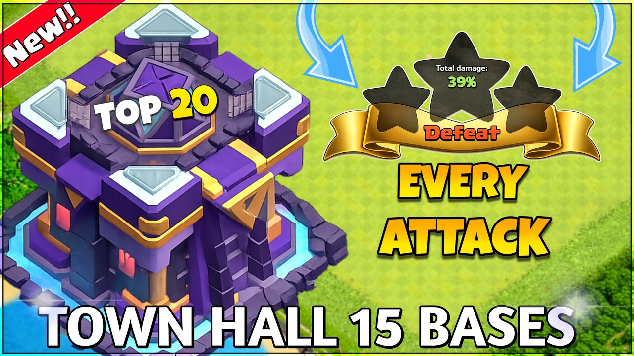 New Best! Th15 Base 2026 | Town Hall 15 (Th15) Trophy/Farming/Hybrid Base - Clash Of Clans - COC