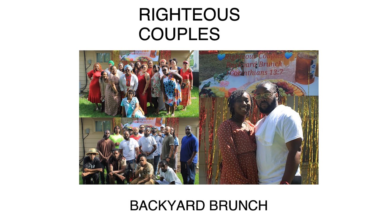 RIGHTEOUS COUPLES BACKYARD BRUNCH | VLOG | GOCC CINCINNATI