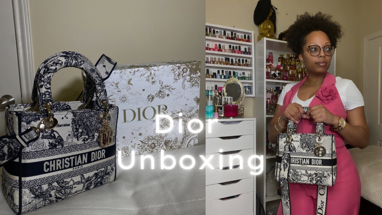 DIOR Lady D-Lite Bag Unboxing