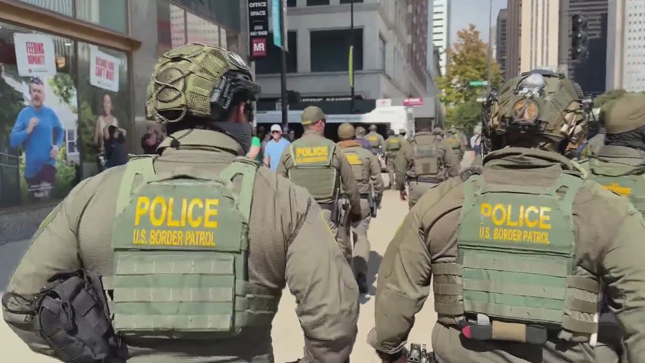 Federal immigration agents spotted in downtown Chicago