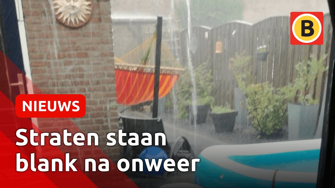 Cocktail van hagel, regen en wind na superhittegolf | Omroep Brabant
