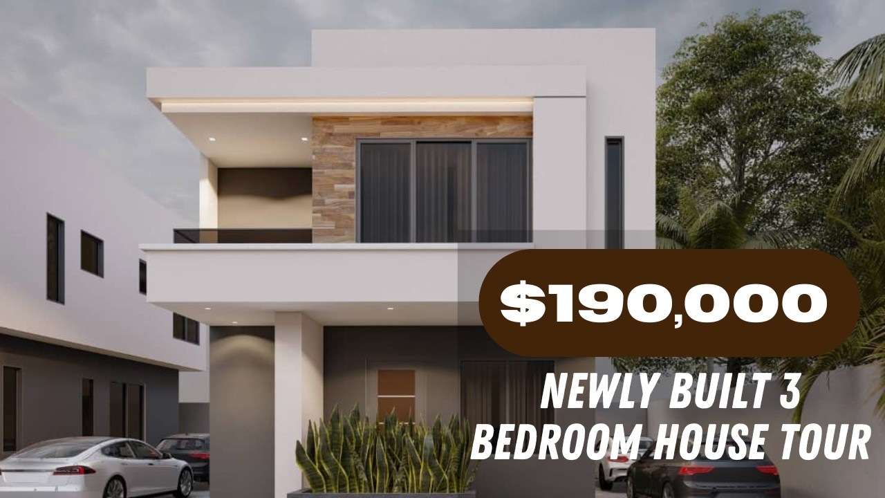 MODERN $190,000 HOME JUST 25 MINUTES FROM ACCRA AIRPORT! AFFORDABLE NEWLY BUILT HOME FOR SALE