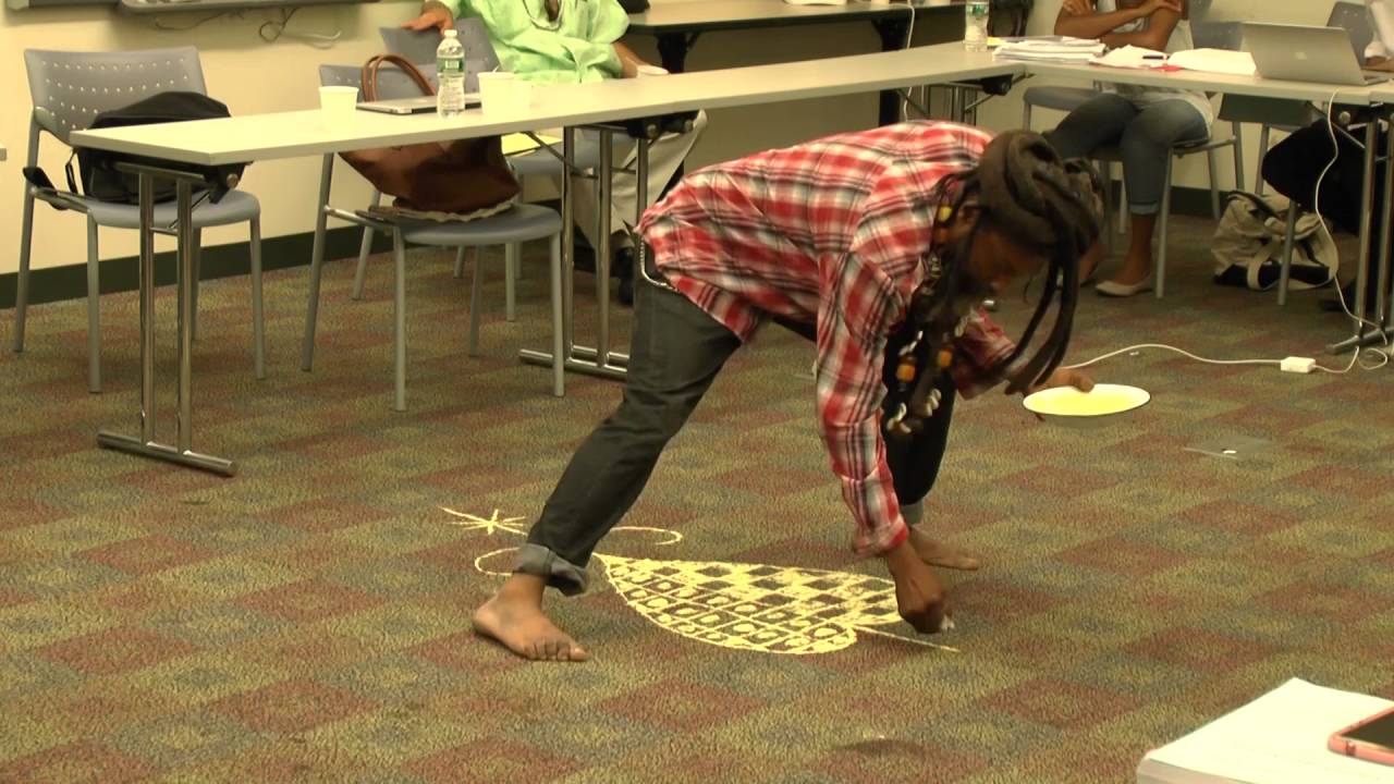 Veve Ritual, performed by Houngan Deenps Bazile