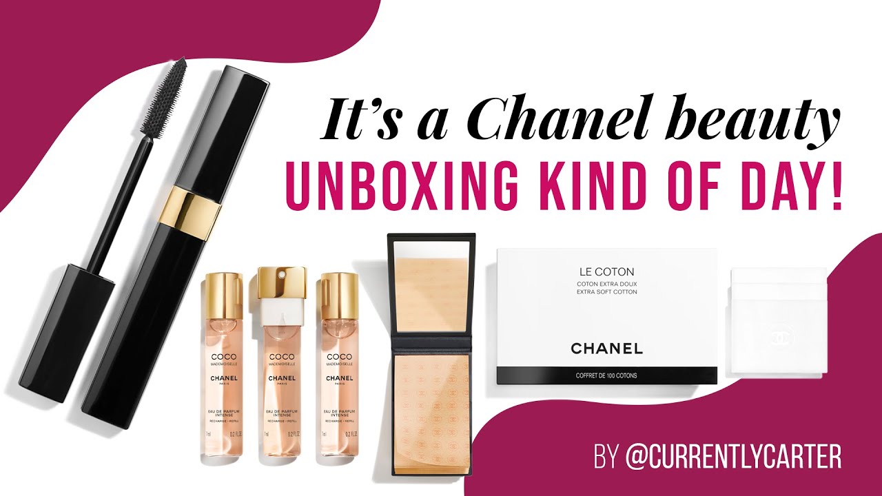 It’s a Chanel beauty unboxing kind of day!