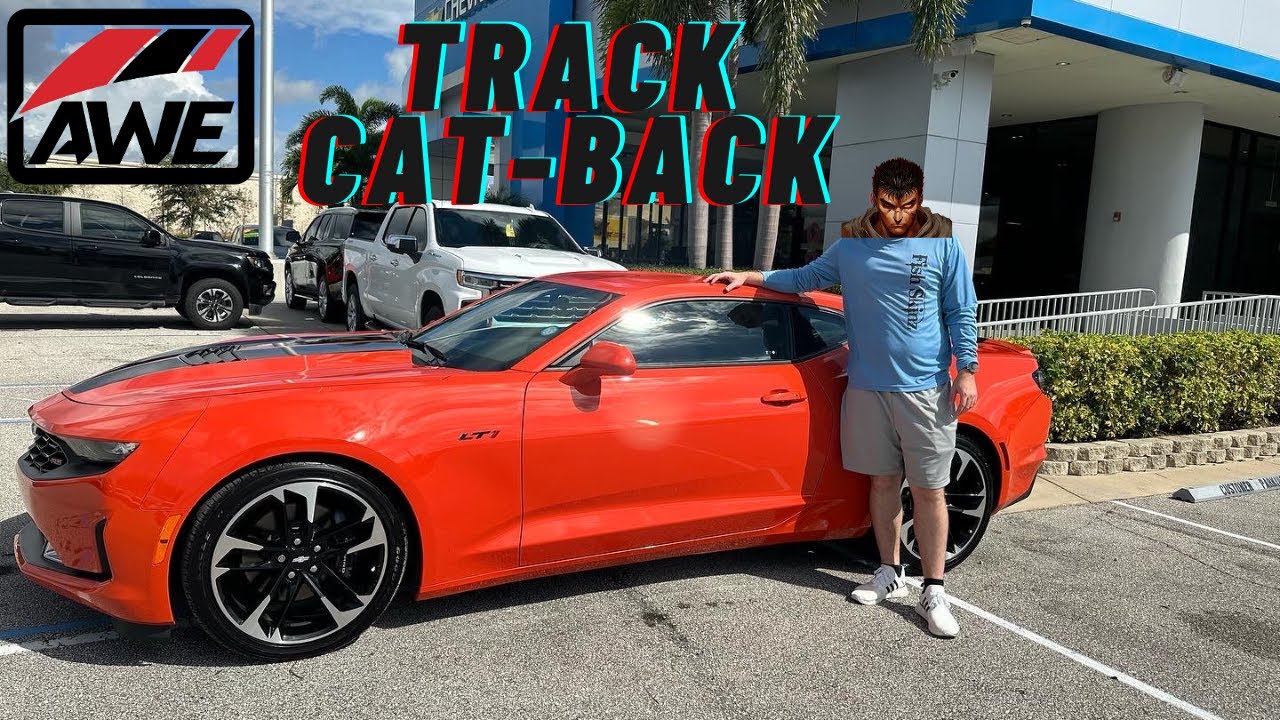Camaro LT1 - Awe Axle Back - Track Edition
