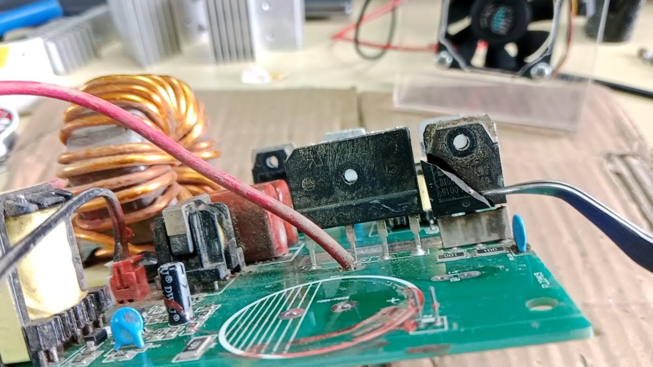 006 Mini Welding Machine Repair, No Output, Broken IGBT