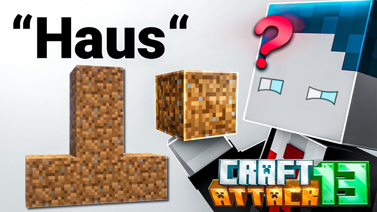 20 YouTuber bauen ein Minecraft Haus ohne es zu wissen