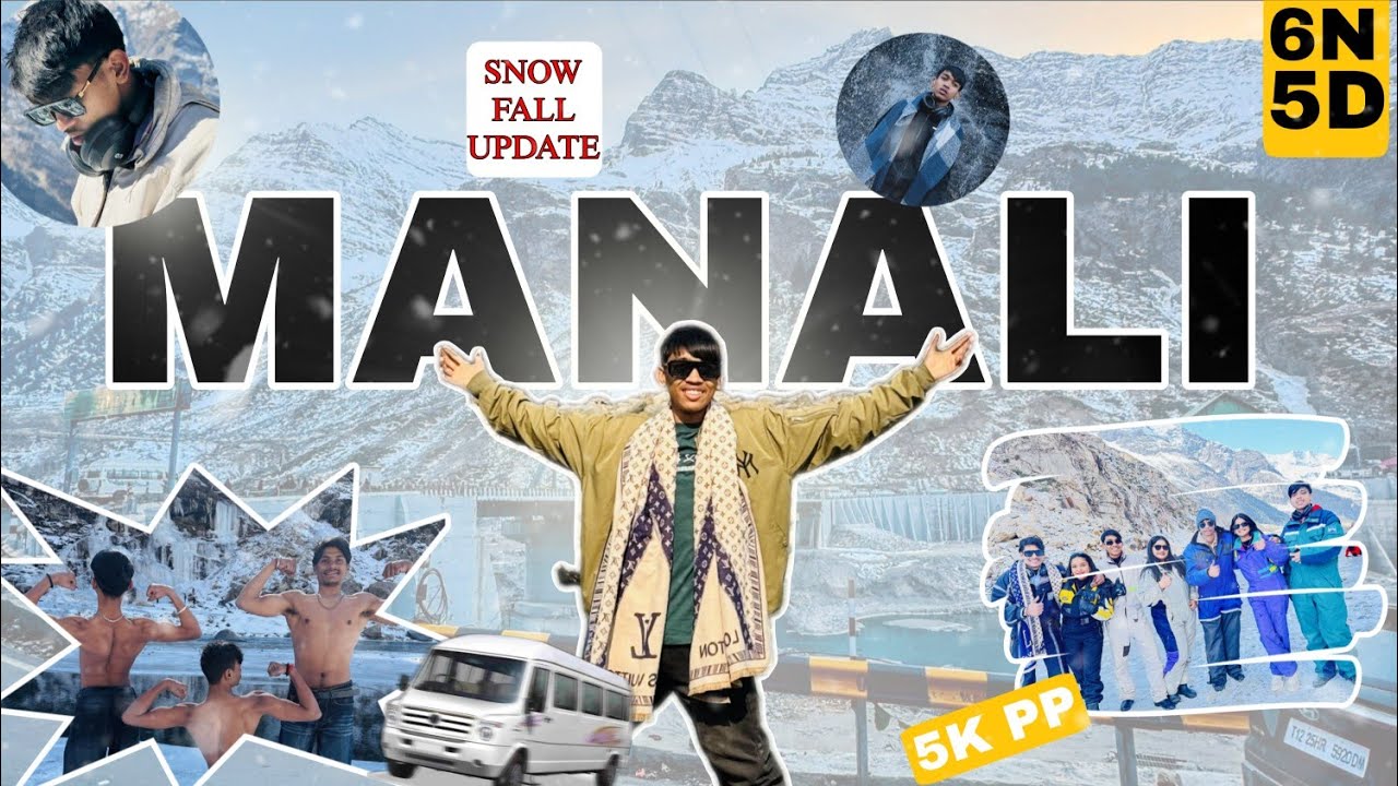 I Traveled to MANALI with 20 STRANGERS (6 Days of Chaos & Magic) ❄️