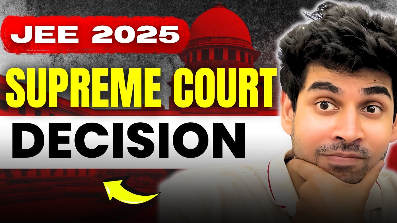 Official Update for JEE 2025 | JEE Advanced Third Attempt #jee1 #jee2025
