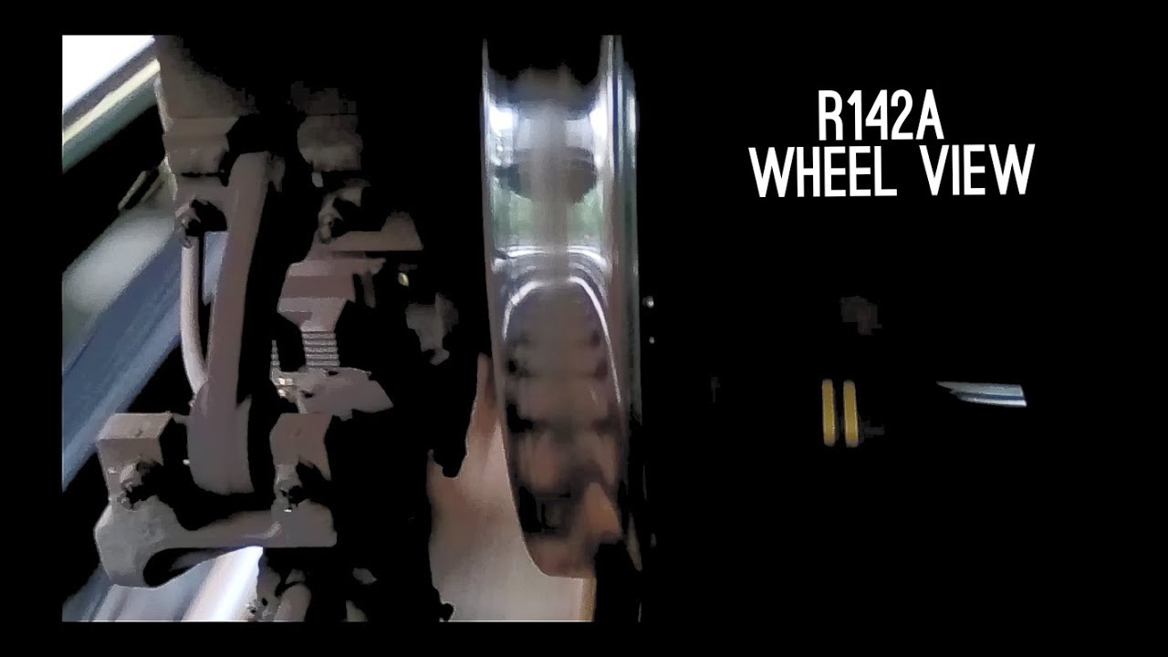 Kawasaki R142A (4) Train Wheel View + Propulsion