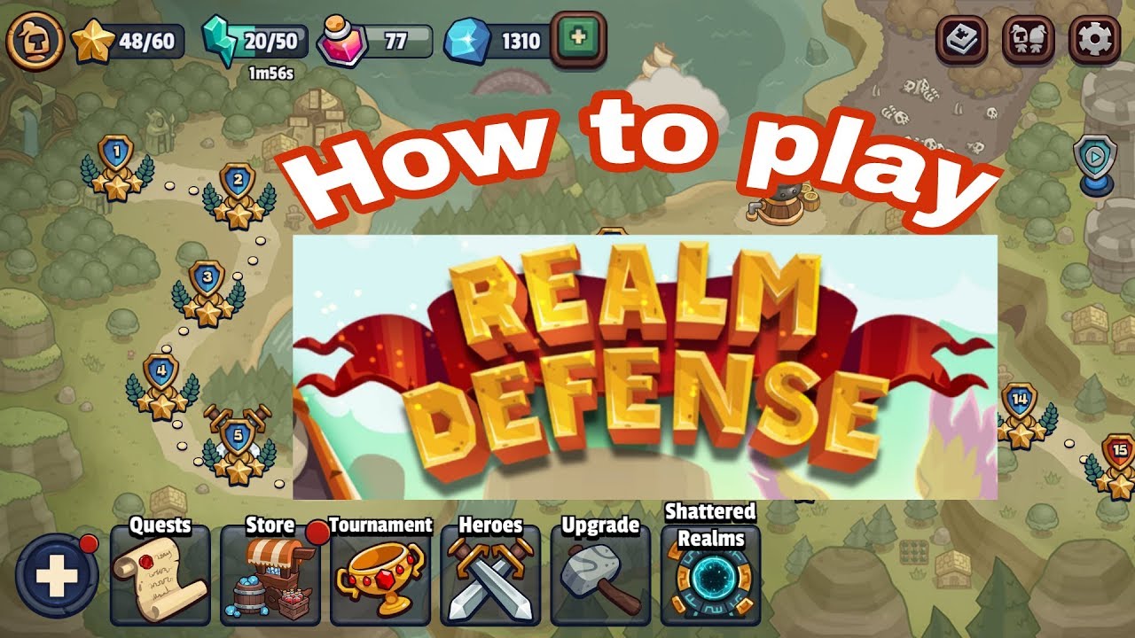 Realm Defense Level 1 to 5 Campaign With Local Heroes
