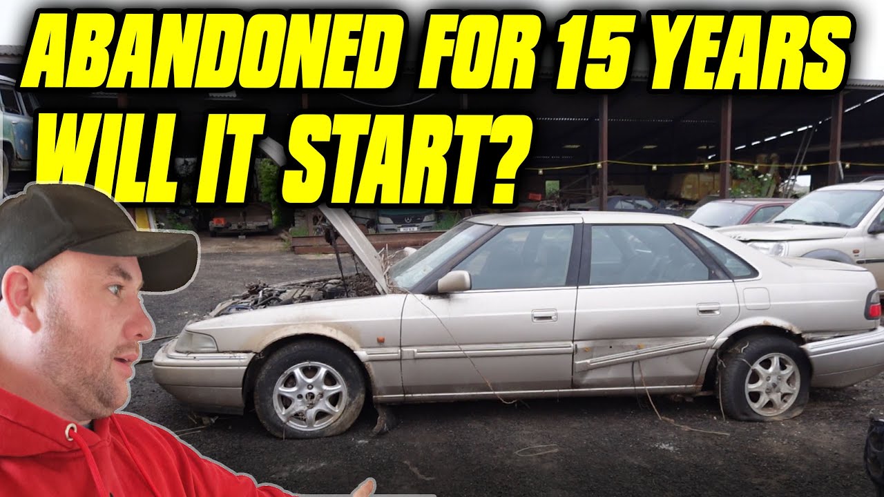 Abandoned for 15 years Will this old rover 800 start?