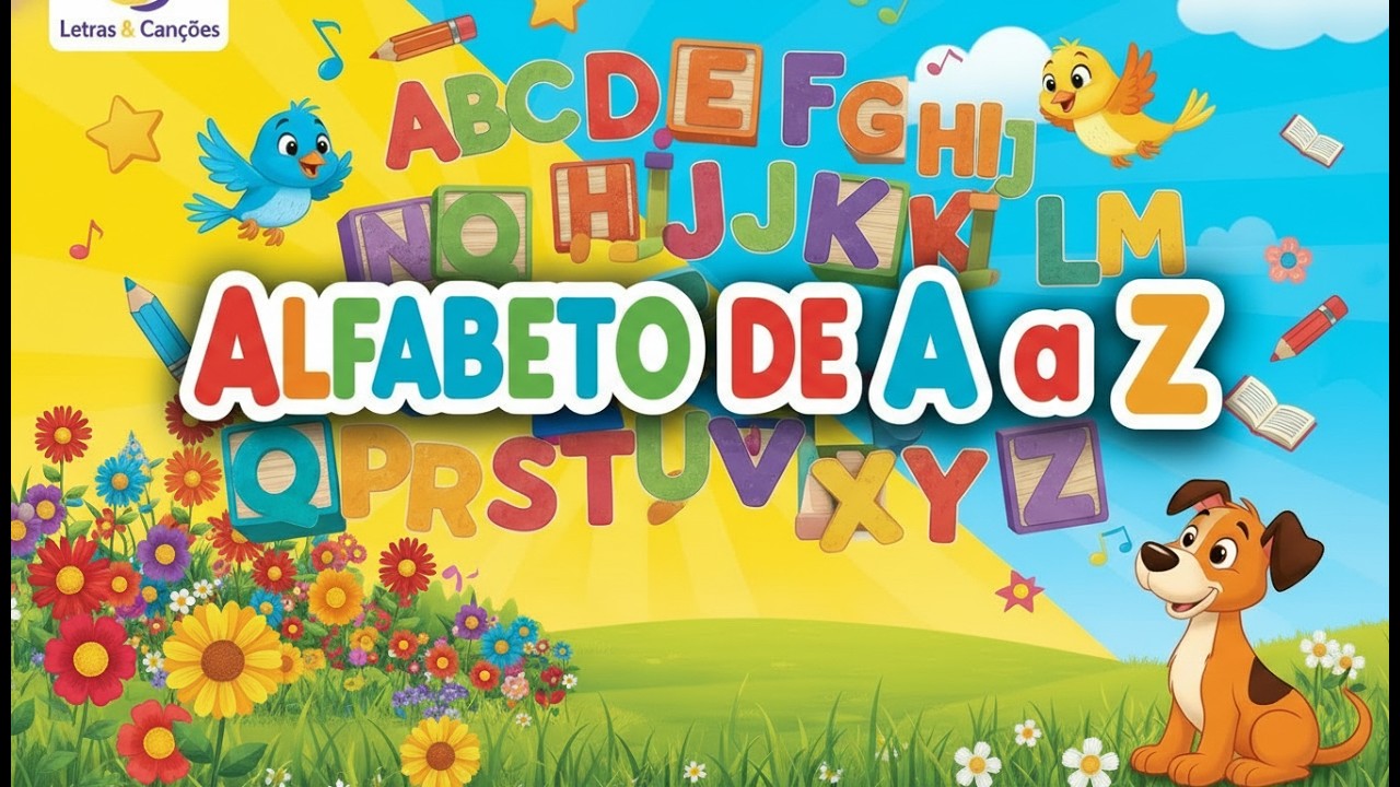 ALFABETO DE A a Z: A Magia das Letras e das Palavras! 🅰️➡️🇿