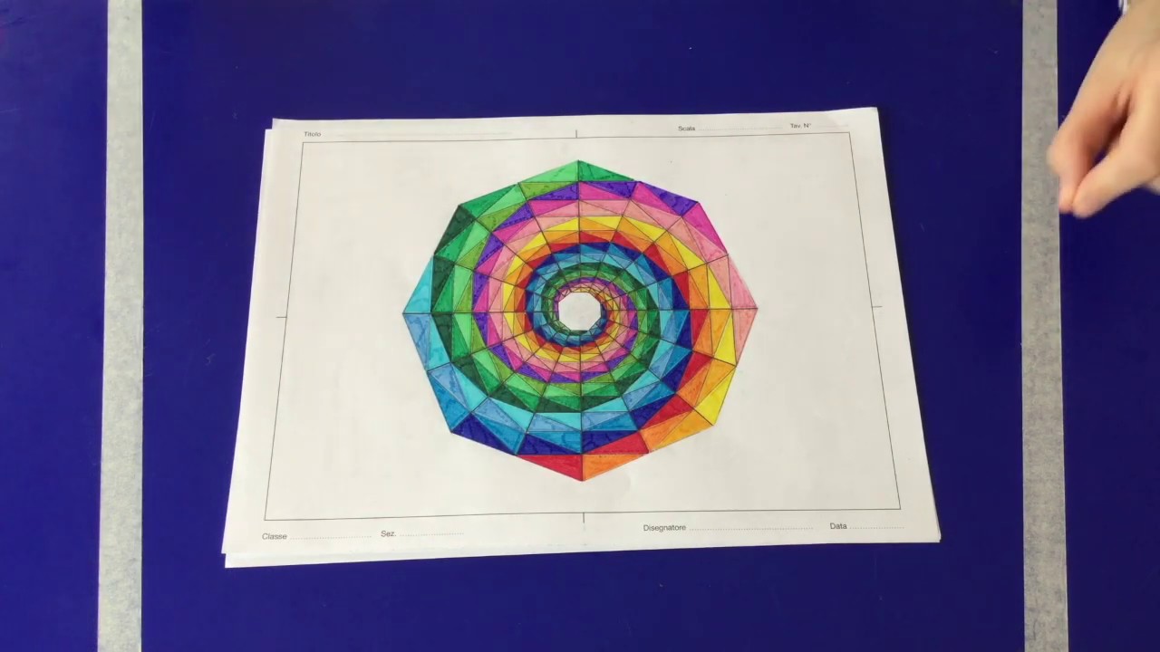 Disegno tecnico: Esercizio n. 3 Classi seconde