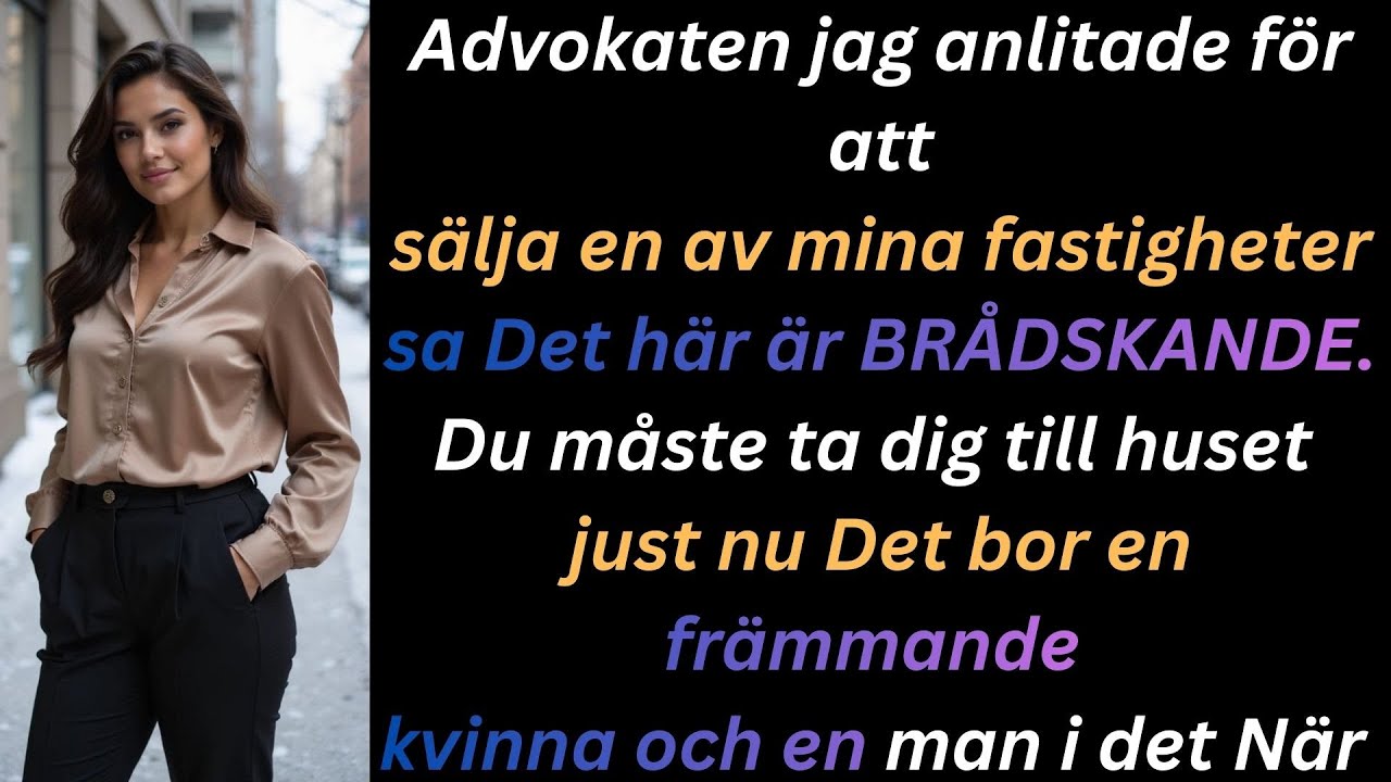 Vi har ett allvarligt problem  advokatens samtal som förändrade allt