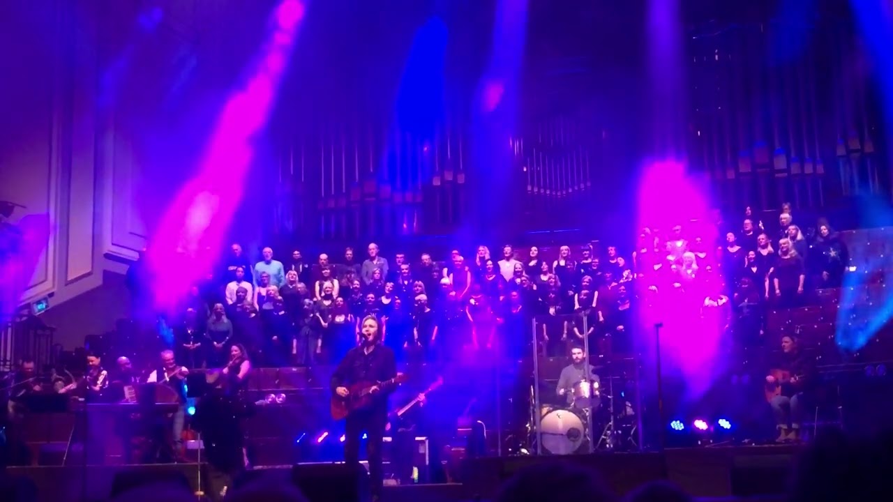 Soundhouse Choir -Justin Currie & Blazin' Fiddles- Be my Downfall USHER HALL, Edinburgh 30 11 23