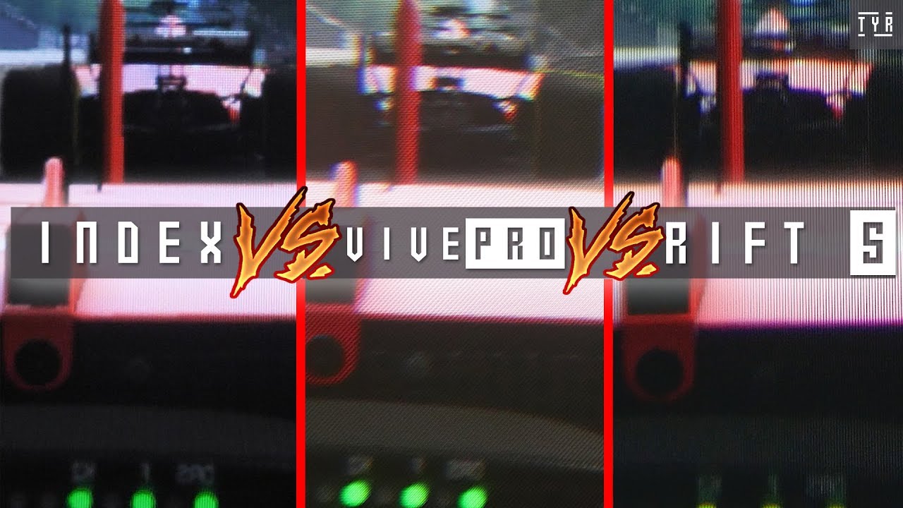 THROUGH THE LENSES - Valve INDEX vs Oculus RIFT S vs HTC Vive PRO