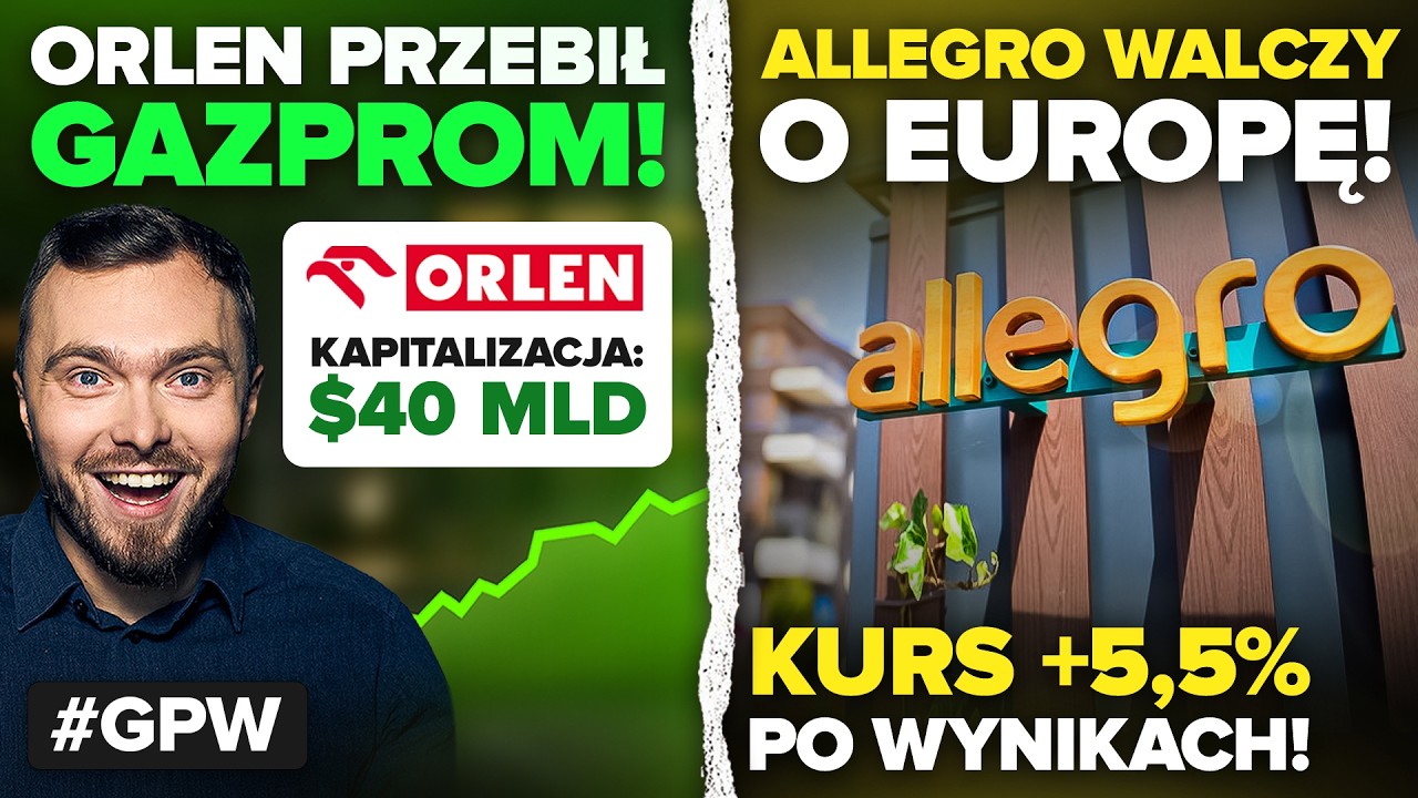 Orlen pokonał rosyjski Gazprom. Na GPW będzie rekordowy sezon dywidend!