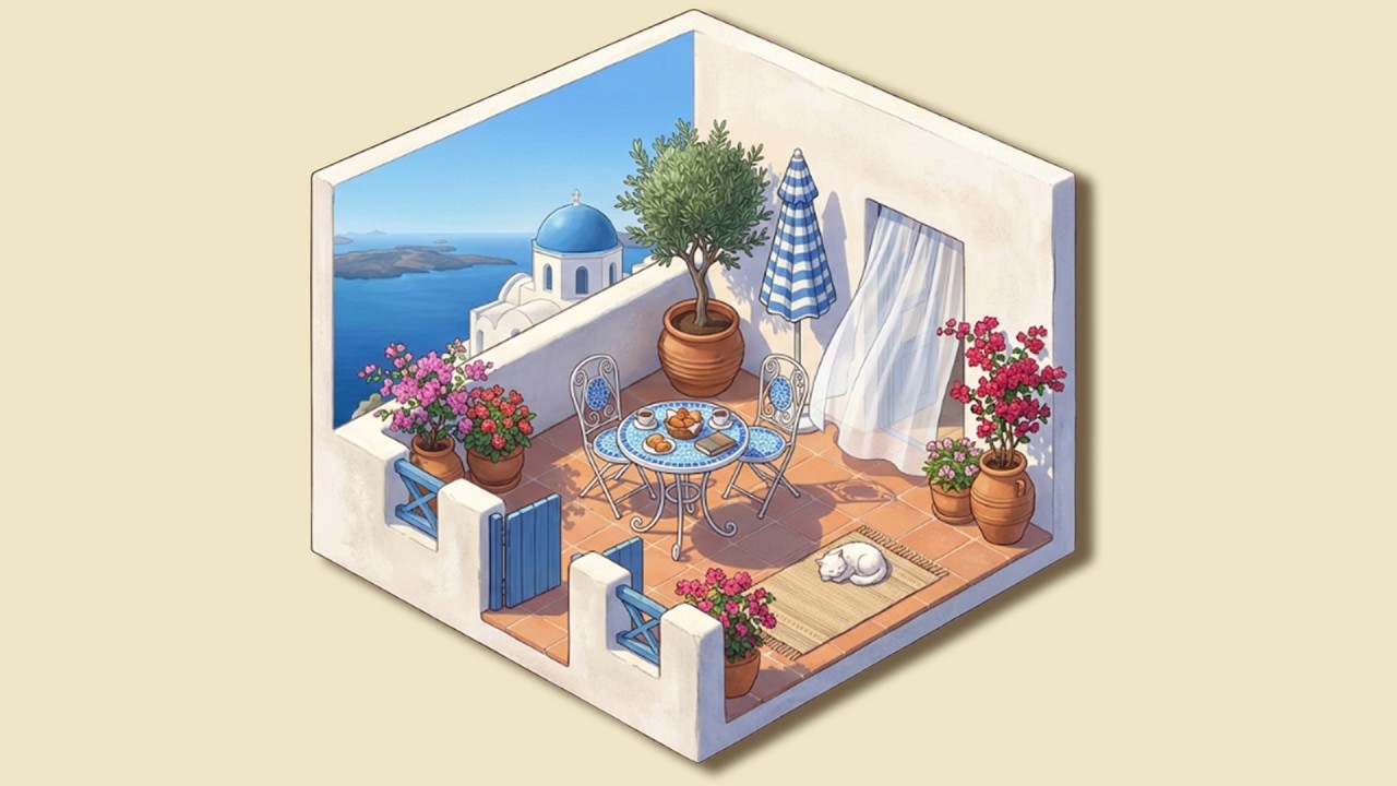 The Santorini Balcony