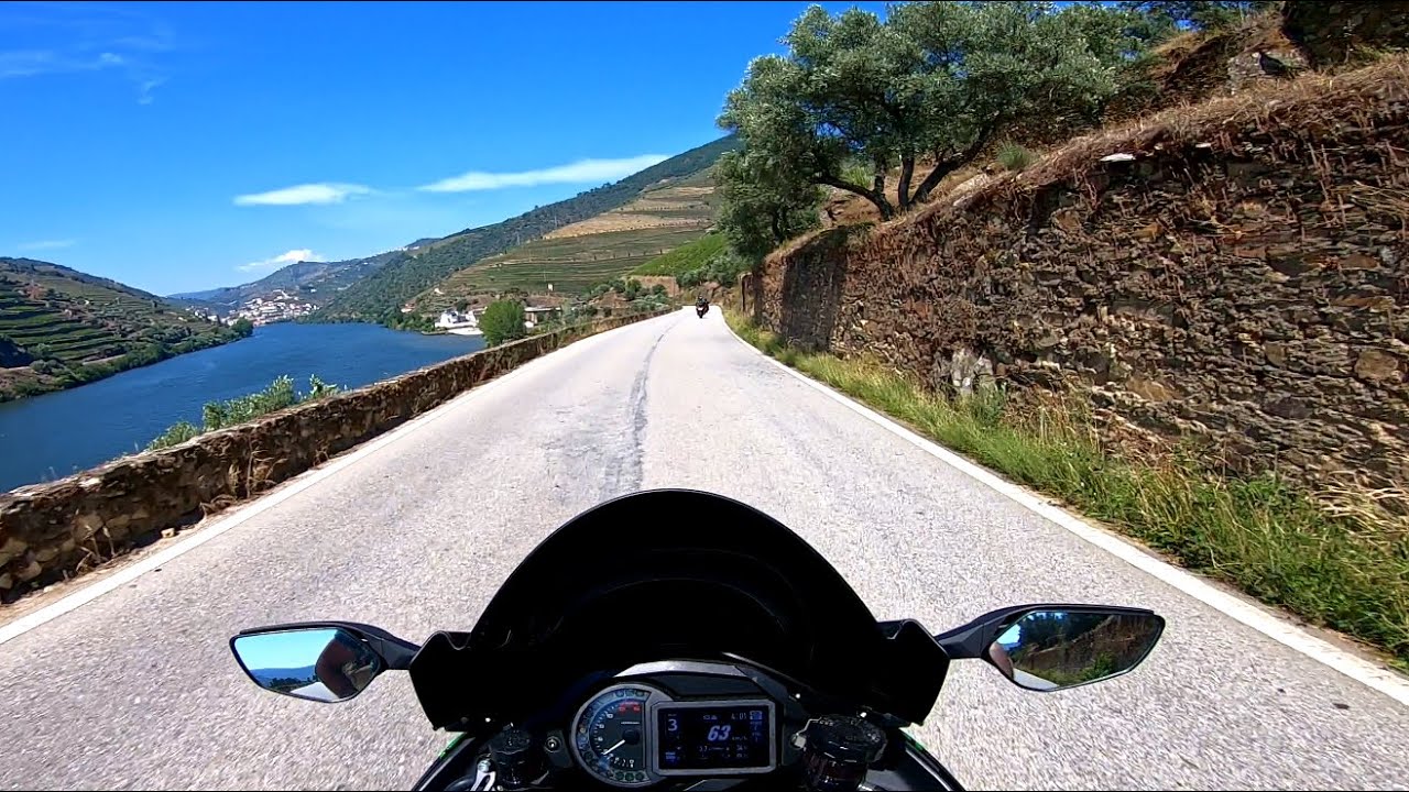 Kawasaki NINJA H2 SX | Pure Sound | N222 | Douro | Wine | World's Best Driving Road | Motorcycle