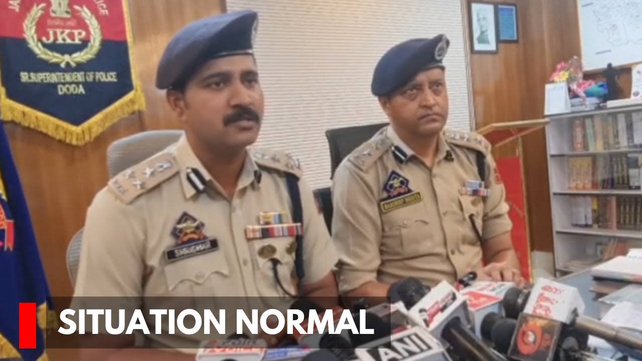 Situation Largely Normal in Doda; 70 Detained, Most Released: DIG Shridhar Patil