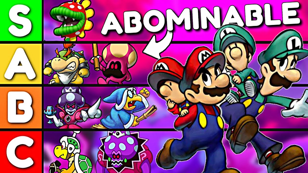 Je classe TOUS les BOSS de Mario & Luigi Les Frères du Temps !