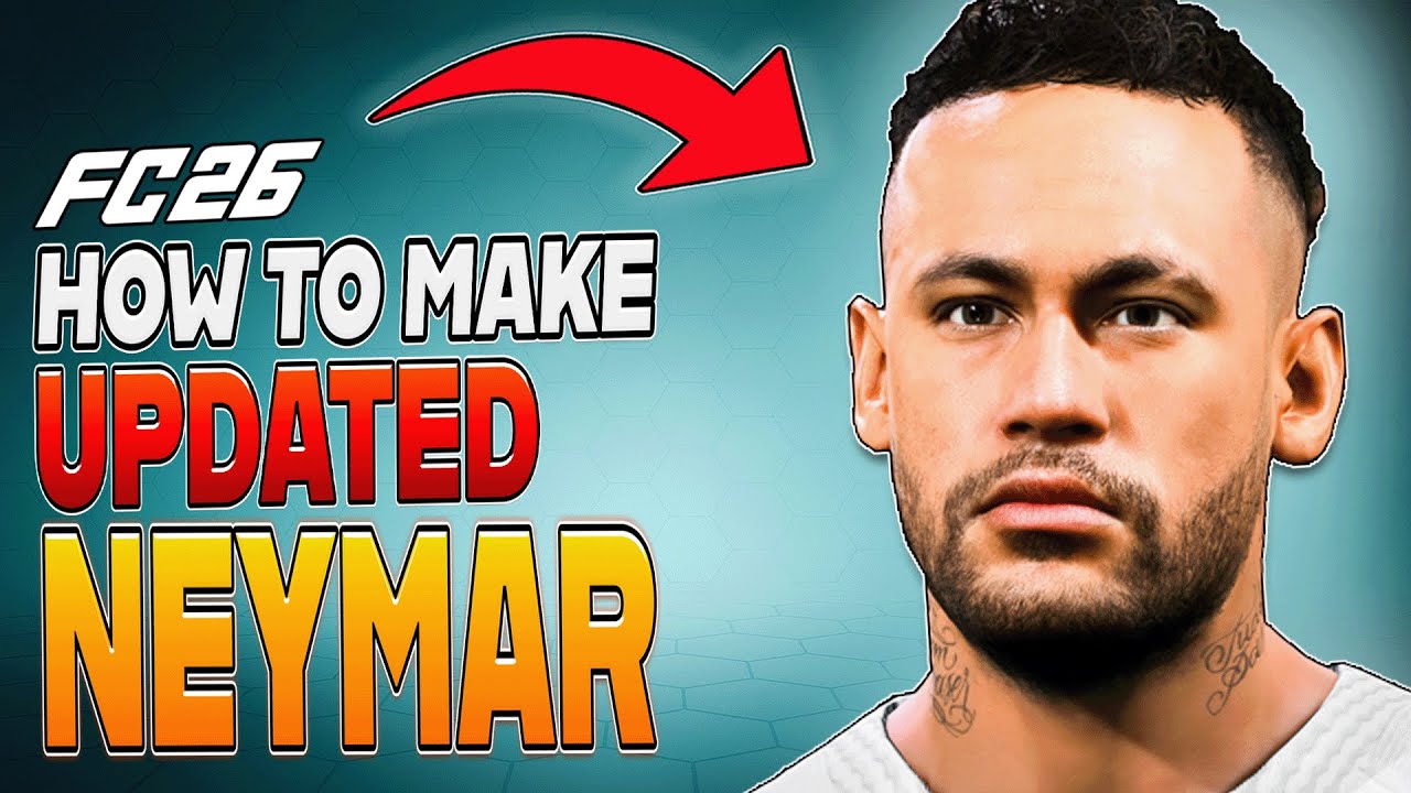 How to Make UPDATED NEYMAR JR in EA FC 26