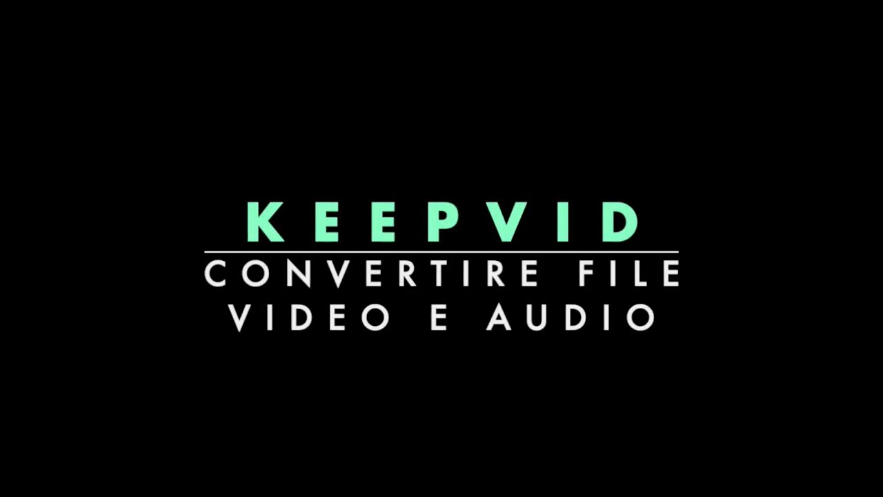 KeepVid: video converter