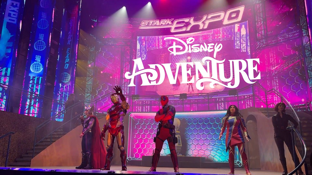 Avengers Assemble! Marvel Live Show Aboard the Disney Adventure