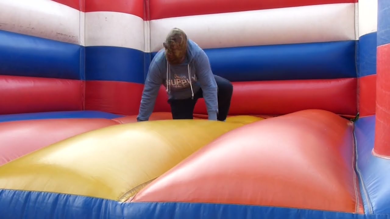 Superbounce Bouncy Castle in my Garden 1
